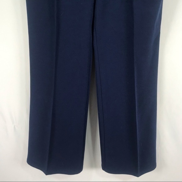 VGUC Vintage Dark Blue Boot Cut Pants Women’s 30 Waist-Fits Very Narrow Like 26 - Picture 10 of 13